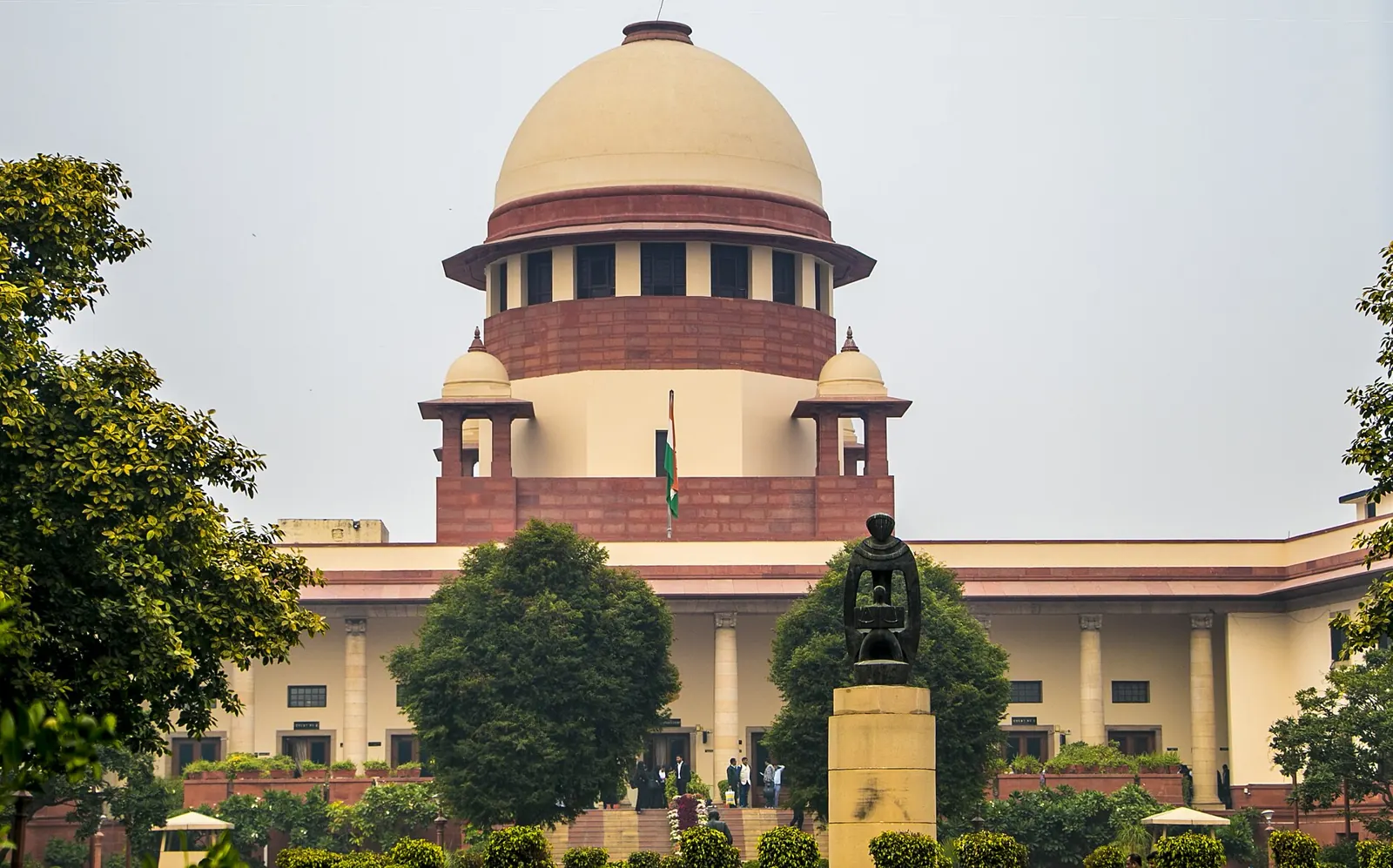 The domed main building of the Supreme Court of India in New Delhi